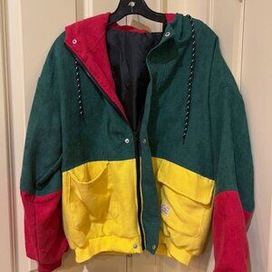 Colorful Bomber Jacket